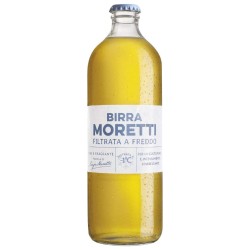 Birra Moretti Filtrata a Freddo In Bottiglia da 55 cl