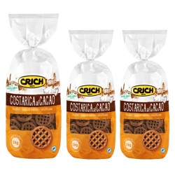 Crich Costarica al Cacao Biscotti Frollini 3 Sacchetti da 1 Kg