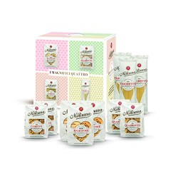 La Molisana, Gift Box Le Nuove Forme, Gift Box con 10 Confezioni di Pasta da Solo Grano Italiano in Carta Riciclabile, Idee Rega