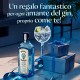 Bombay Sapphire Gin Gift Pack Bottiglia Blu da 70 cl con Bicchiere 