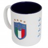 Tazza Italia FIGC nazionale Italiana bianca con interno blu PRODOTTO UFFICIALE