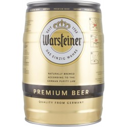 Warsteiner Premium Beer Birra in Fusto da 5 litri