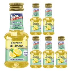 Paneangeli Estratto di Limone Per Dolci 6 Bottigliette da 35 ml