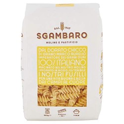 Pasta Sgambaro - Fusilli N. 93 - 100% grano duro italiano - 500 gr