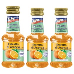 Paneangeli Estratto di Arancia Per Dolci 3 Bottigliette da 35 ml