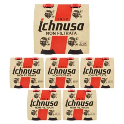 Ichnusa Birra Non Filtrata Confezione Bottiglie 24x20 cl