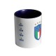 Tazza Italia FIGC nazionale Italiana bianca con interno blu PRODOTTO UFFICIALE