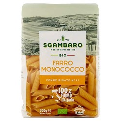 Pasta Sgambaro - Penne Rigate - Farro Monococco Bio - 500 gr