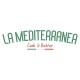La Mediterranea Pietra Refrattaria per Pizza da Forno con Pala Pizza in Legno 