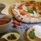 Amazy Pietra Refrattaria per Pizza da Forno, incl. PALA pizza e RICETTARIO–Pietra per Cottura Pizza dal sapore italiano (38x30