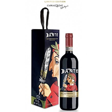 Sagrantino Dante Caprai 4 love Limited Edition 700° anniversario Sagrantino di Montefalco edizione limitata dante Alighieri